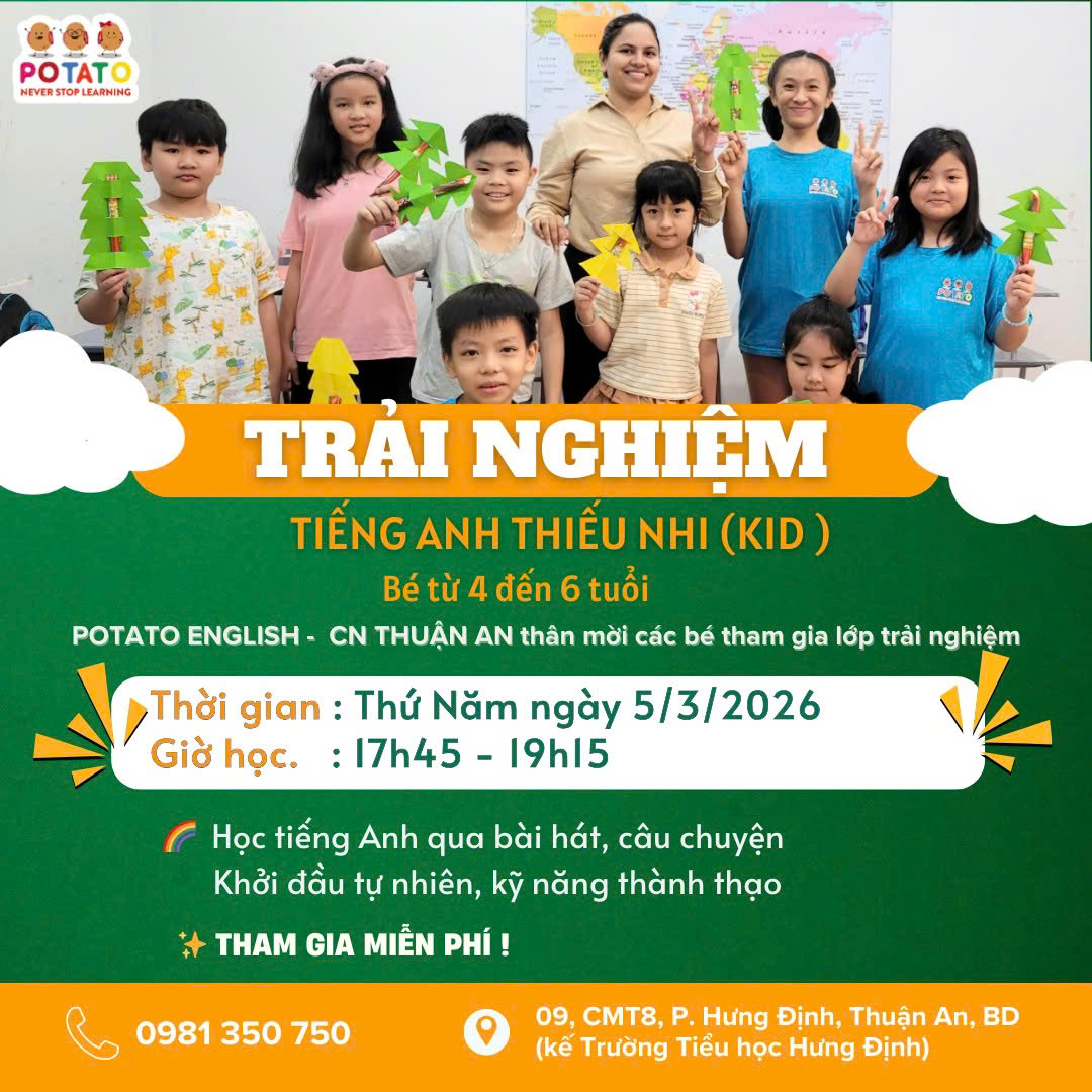 trải nghiệm tiếng anh